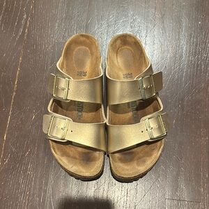 Birkenstock Arizona Gold Sandals